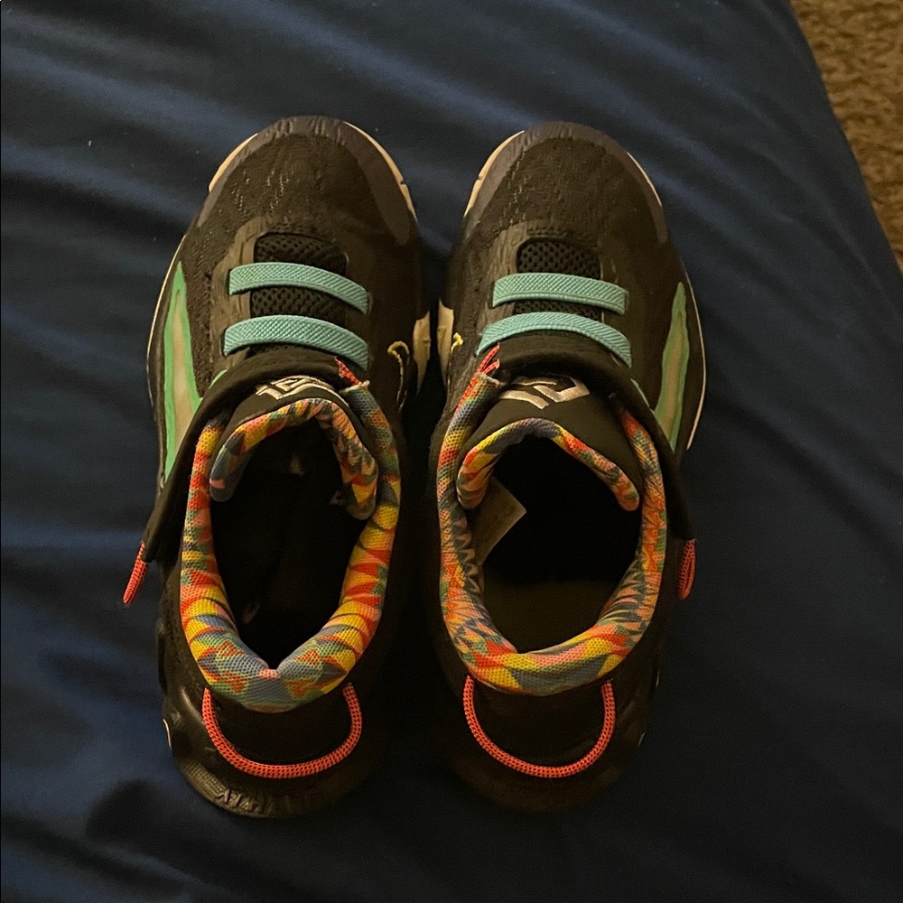 Nike Kids Giannis Sneakers Black with Multicolor Accents